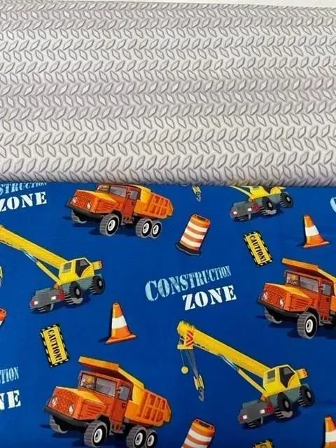 Construction Zone Fabric — Arts & Crafts in Emu Park, QLD