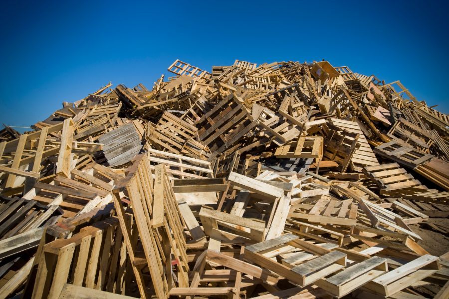 deposito di pallet