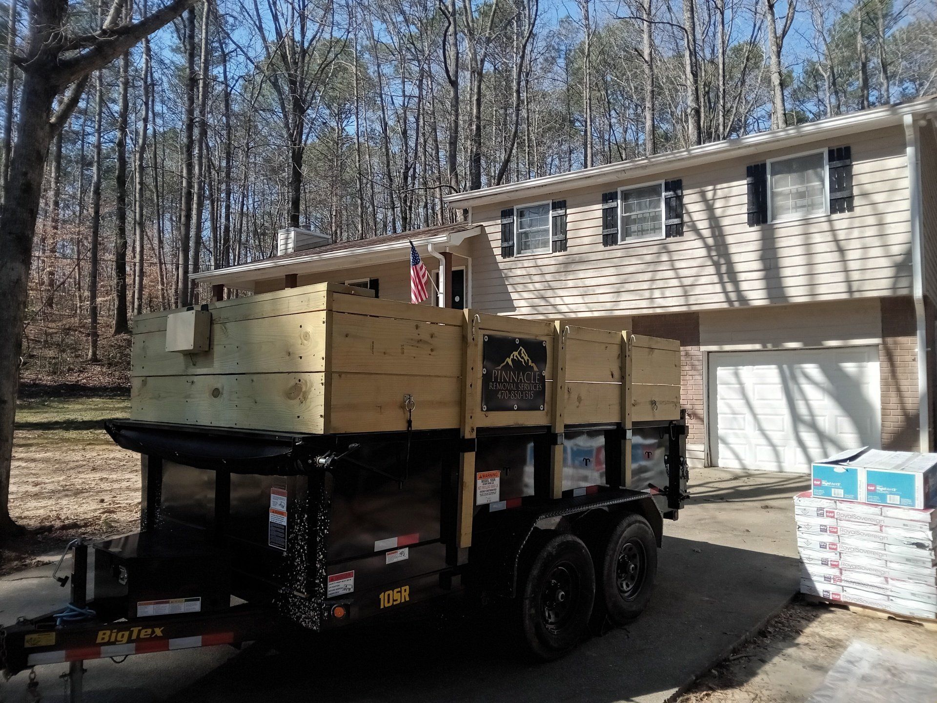 dumpster bit rentals, junk removal services, atlanta ga, pinnacle removal services