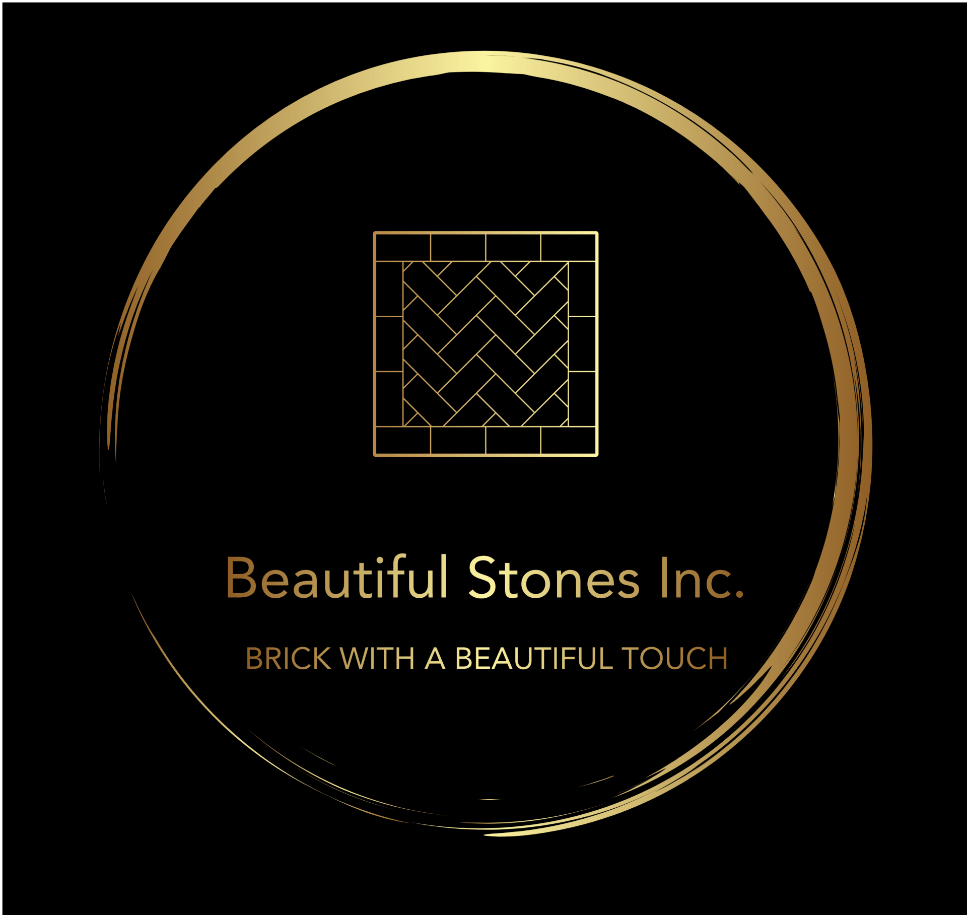 Visit our sister company's website, Beautiful Stones. A logo for beautiful stones inc. brick with a beautiful touch