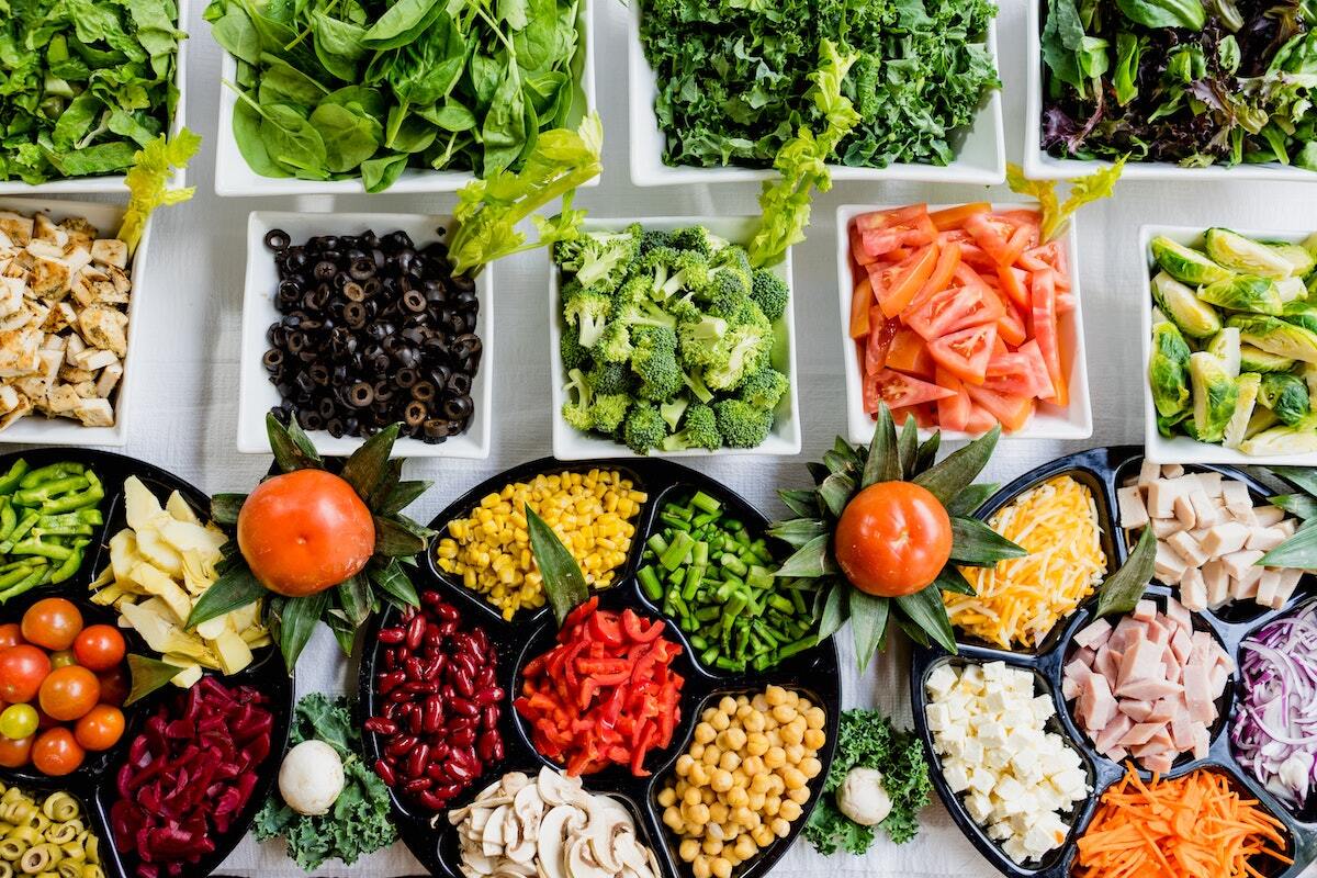 Argyle Catering offers healthy catering options like vegetables and salads