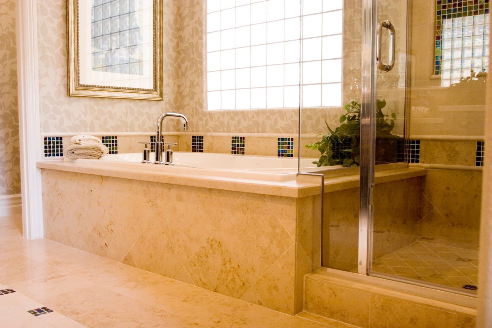 An image of a brand-new remodeled bathroom in Bonney Lake, WA