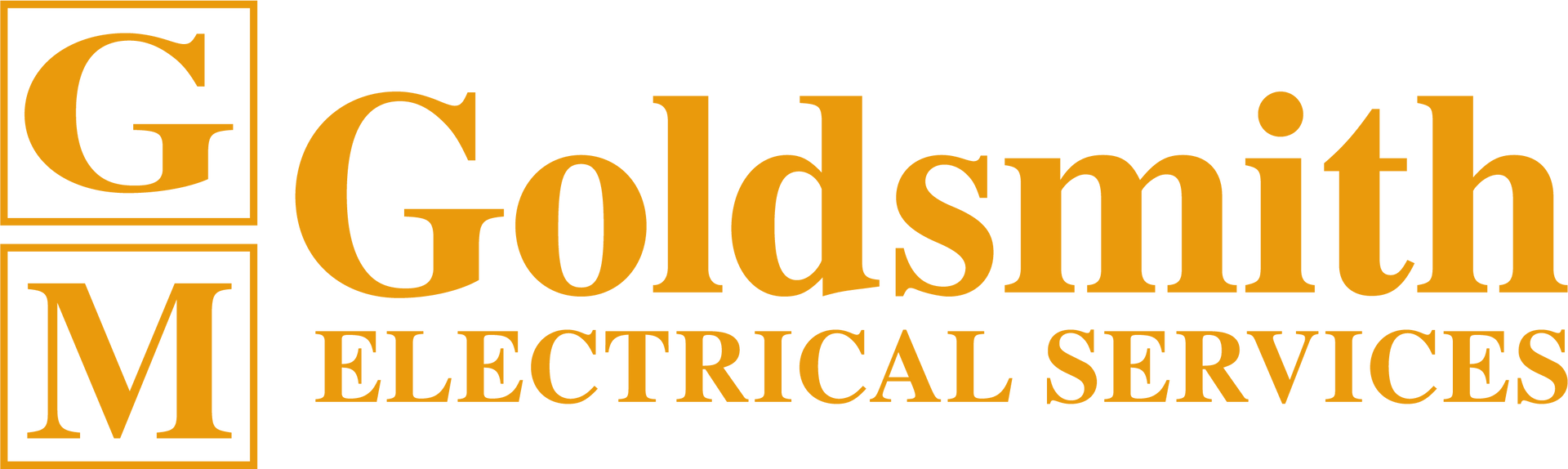 Gold color logo with