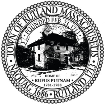 Seal of Rutland, MA: house,
