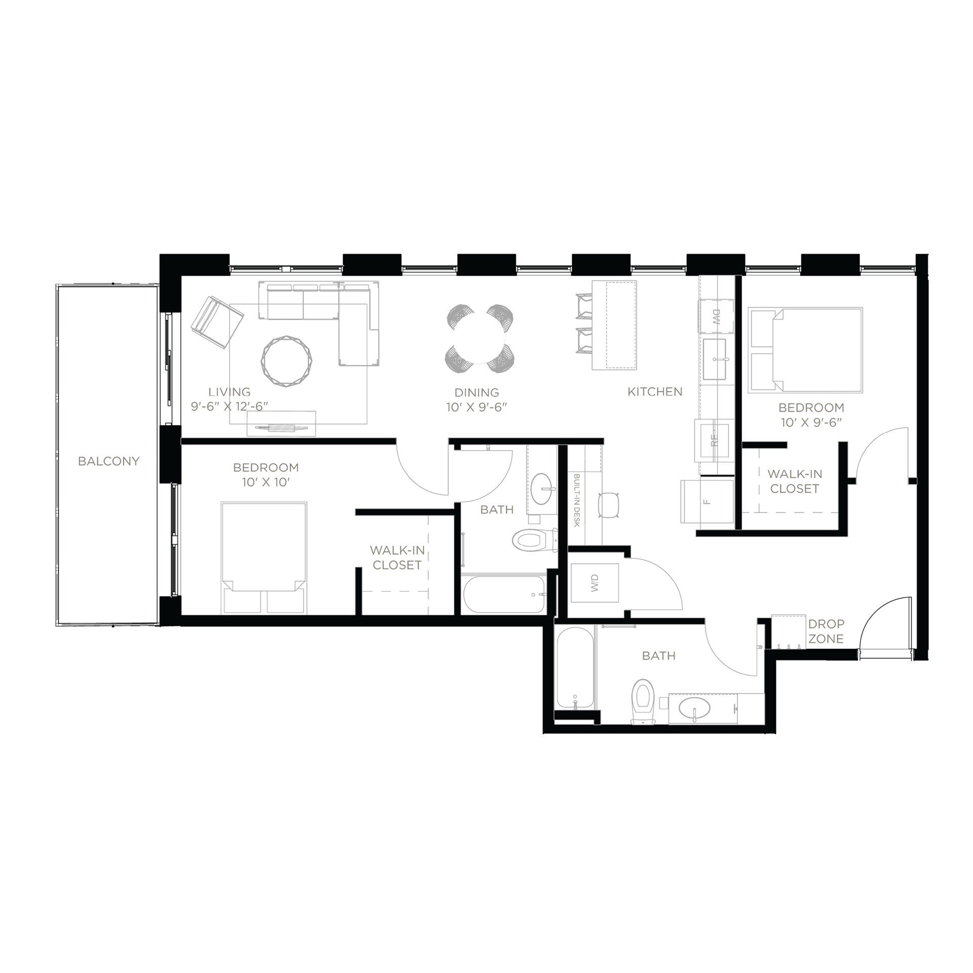 B13 
Apartment Layout