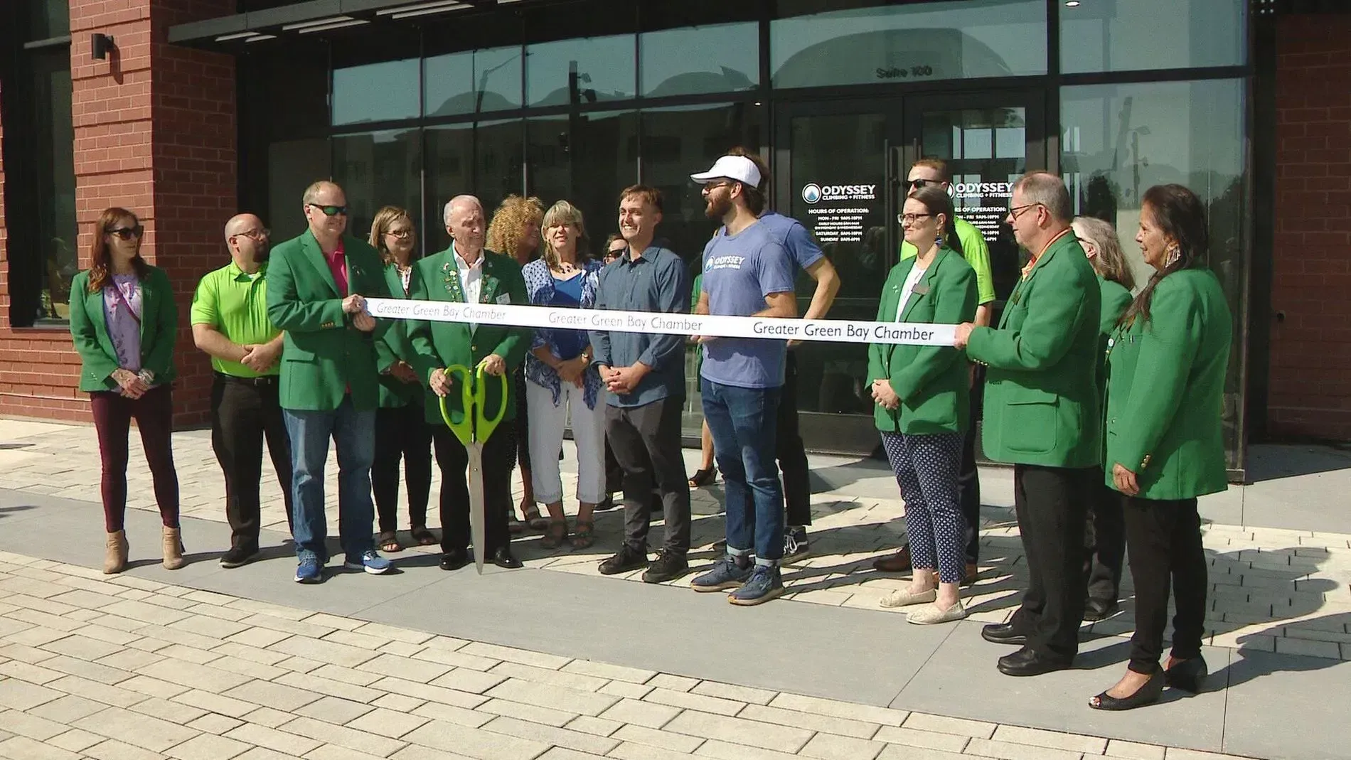 The Common Place and Odyssey Climbing Gym Building Opening