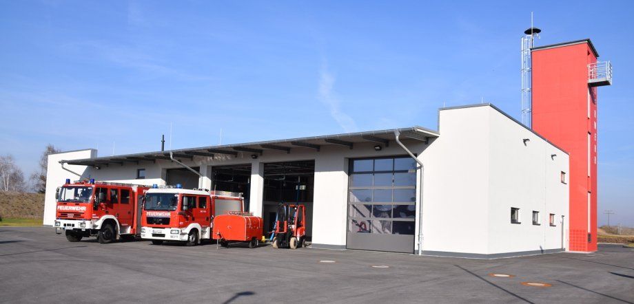 Neubau eines Feuerwehrgebäudes der Freiwilligen Feuerwehr