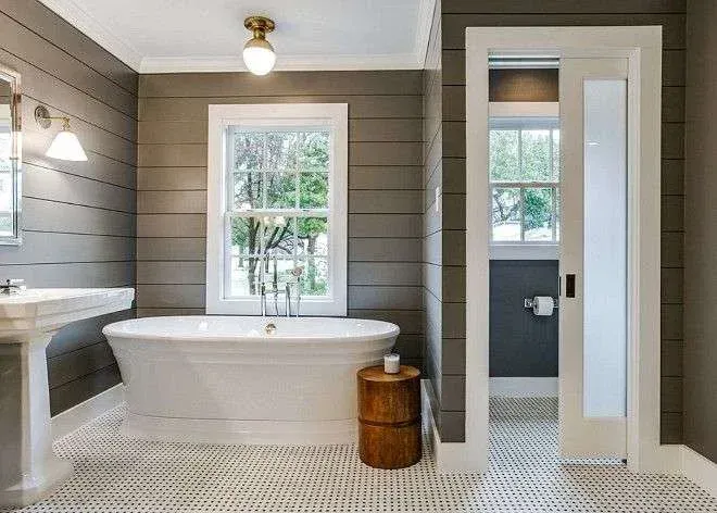 Interior detail of a recent Newcastle bathroom renovation, showcasing superior materials and quality craftsmanship.