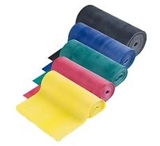 Rolled-up Exercise Resistance Bands — Forerunner Physio In Taree, NSW