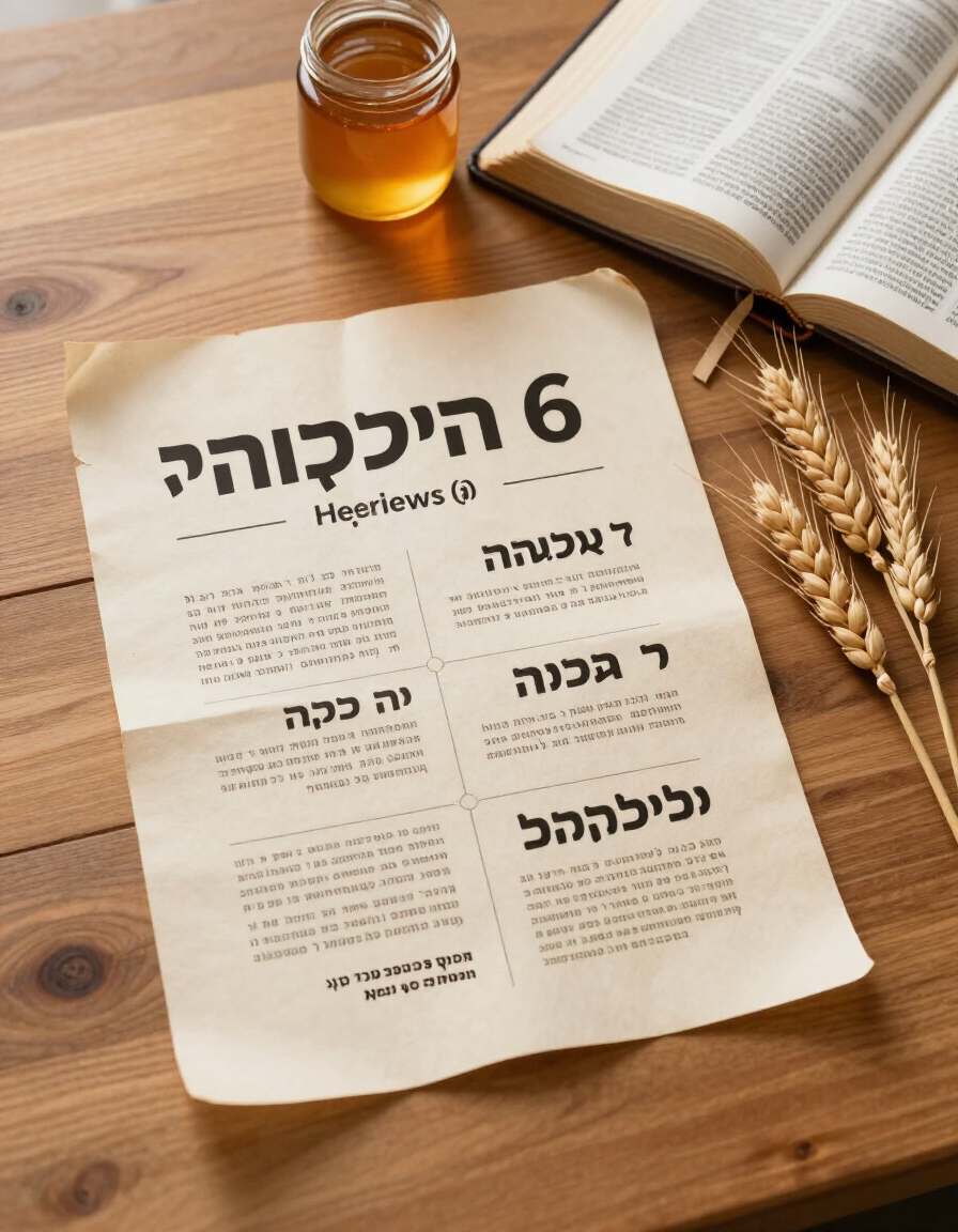 The Six Foundations of Hebrews 6 study guide preview
