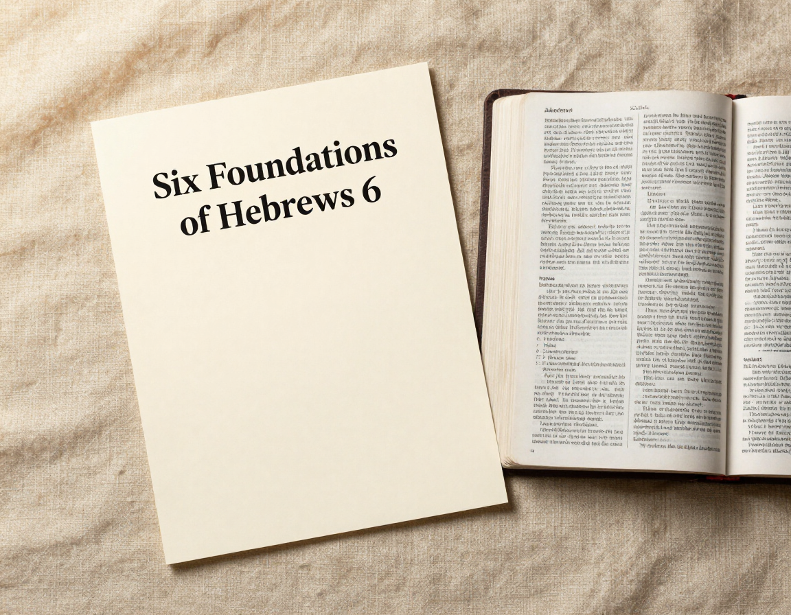 Six Foundations of Hebrews 6 free resource