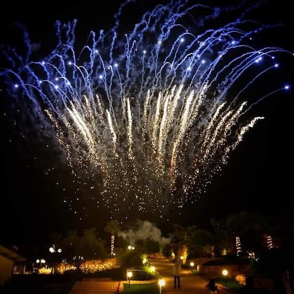 batteria di fuochi d'artificio