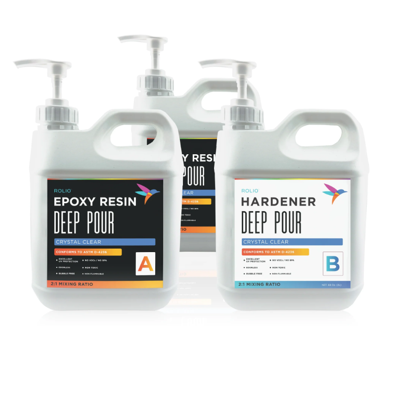 1.5 Gallon kit of Deep Pour Epoxy Resin
