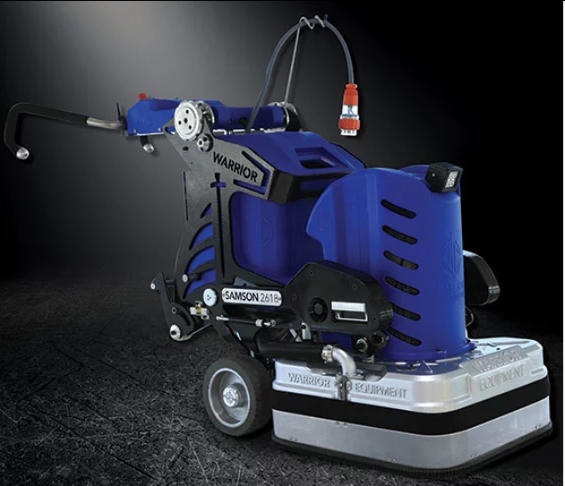 Epoxy Installation Concrete Prep with Samson 2618 Rental Equipment in Anchorage  from GH Alaska 