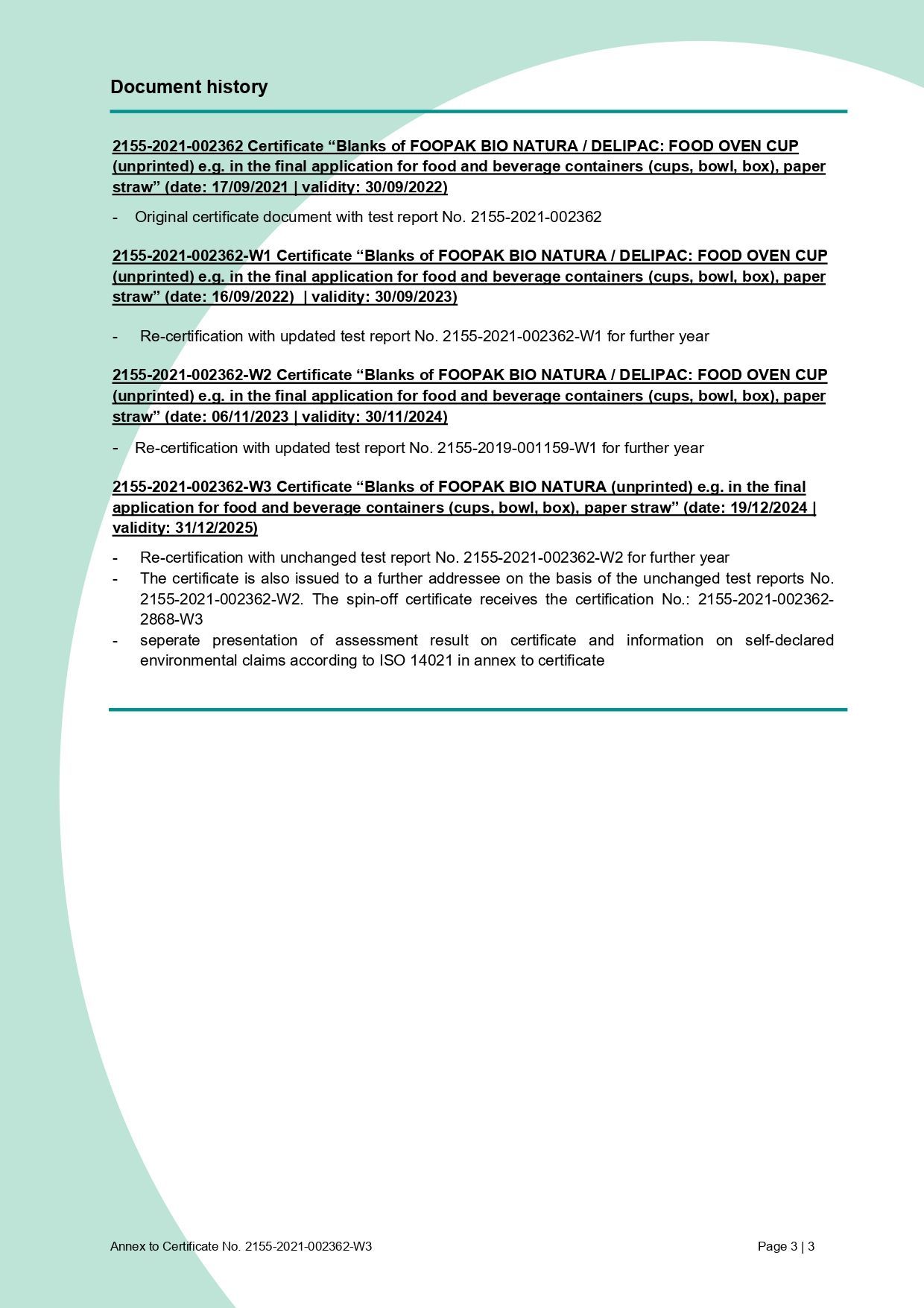 Text document on a light green background.