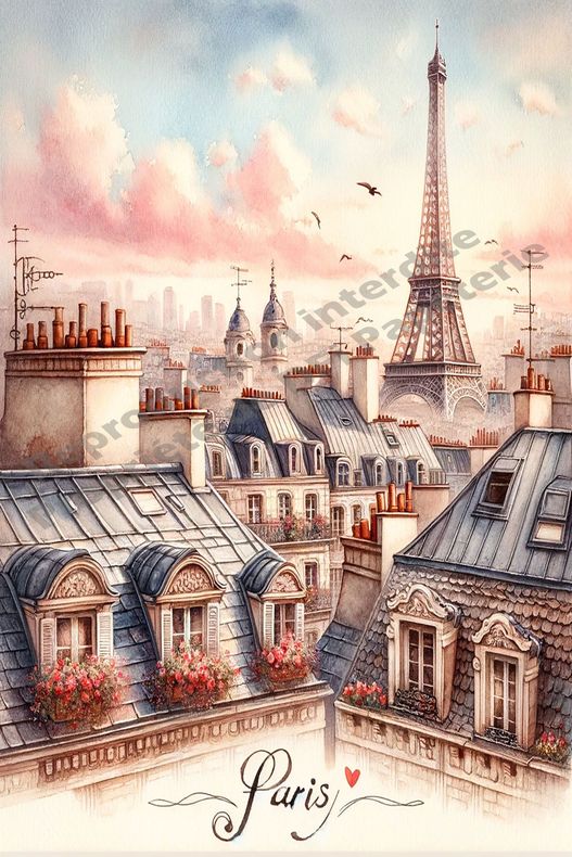 image des toits de paris