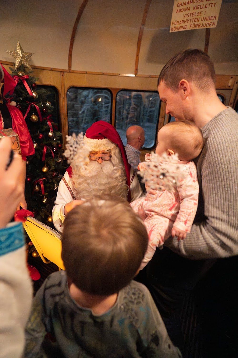 Meeting Santa Claus