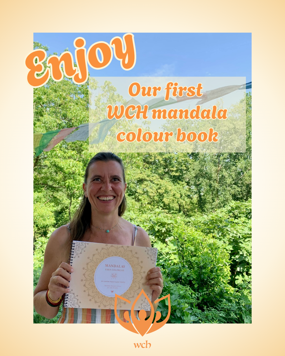 Enjoy Innerpeace Journeys WCH Mandala Colouring book