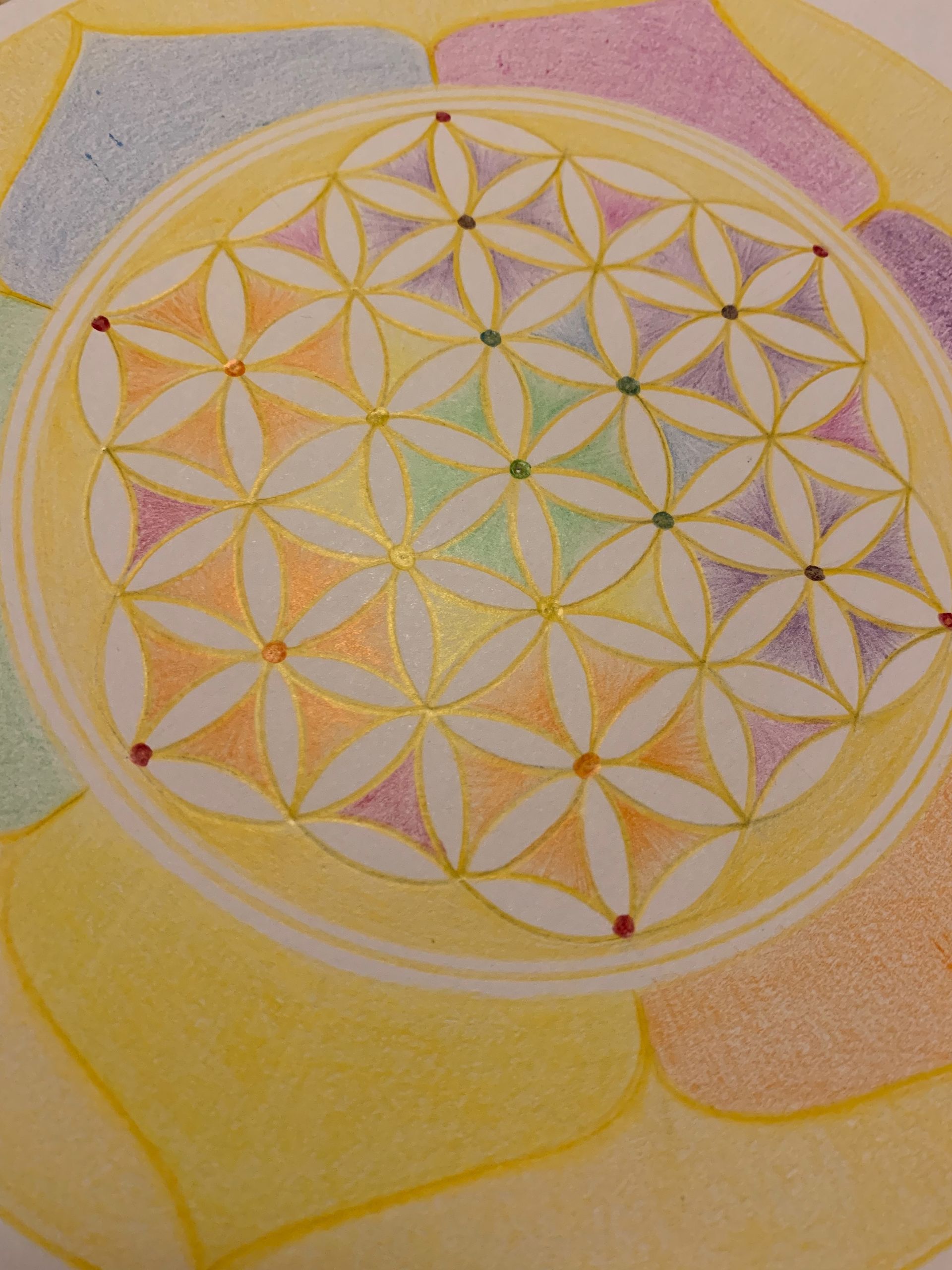 Mandala Art, Sacred Geometry, Flower of Life