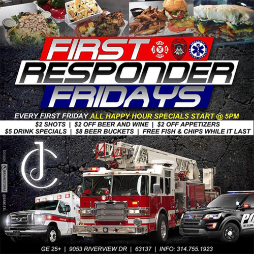 First Responder Fridays | St. Louis, MO | JC Supper Club