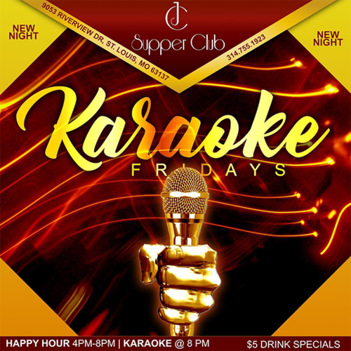 Karaoke | St. Louis, MO | JC Supper Club