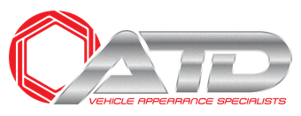 A logo for a company called atd vehicle appearance specialists