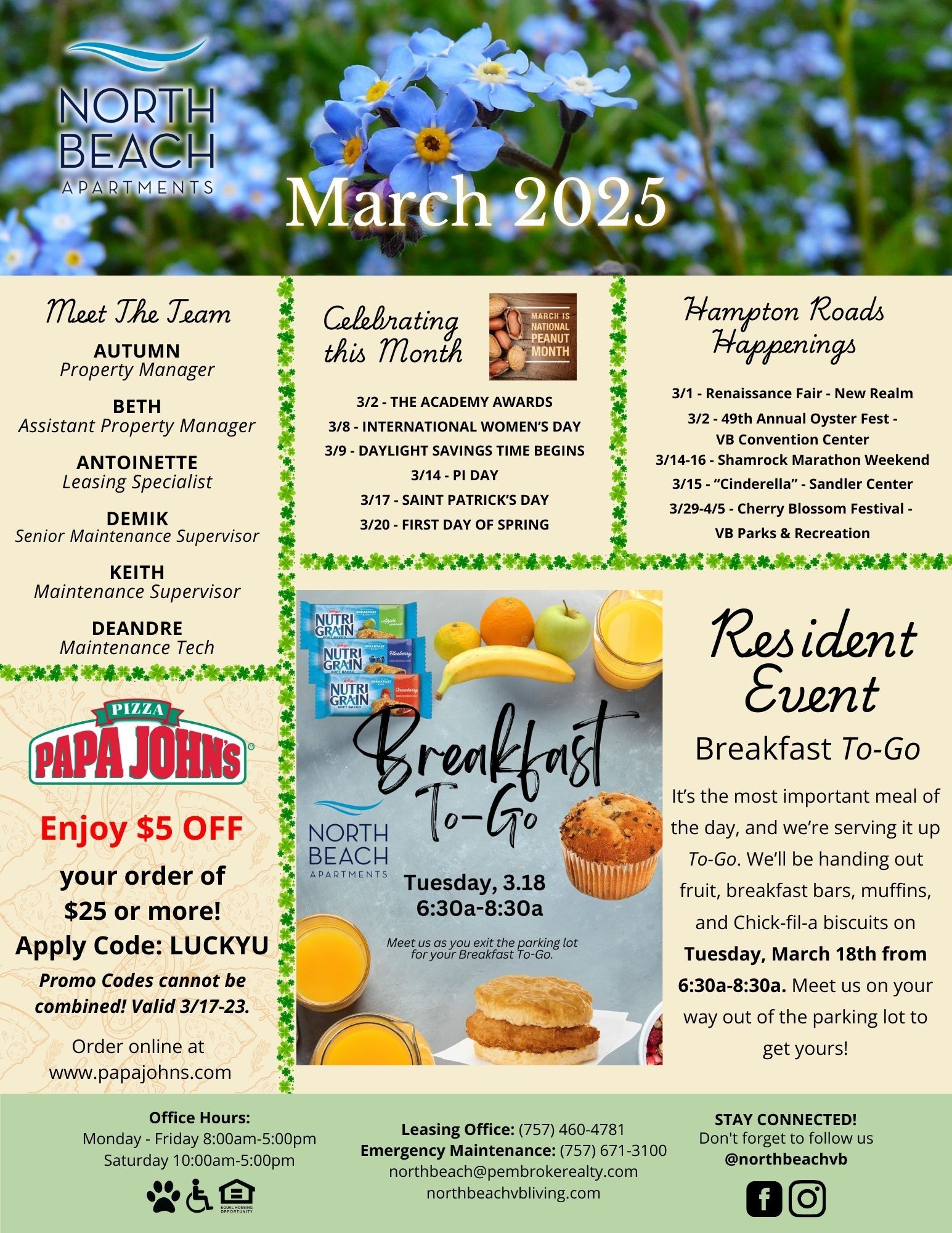March 2025 Resident Newsletter