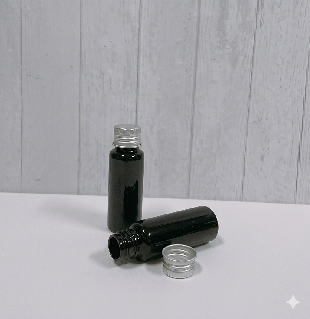 2906小工具｜3BOSSWU｜20ml霧銀旋轉蓋伯爵黑/茶色分裝瓶｜粉末｜液態｜乳液 分裝試用品行銷 ｜一組10個$100