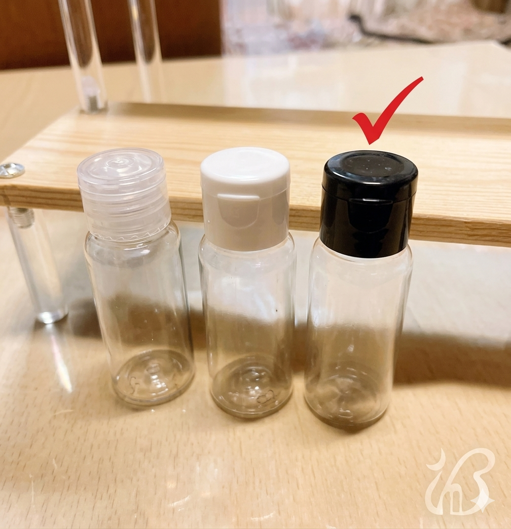 2665小工具｜3BOSSWU｜10ml翻蓋分裝瓶｜粉末｜黑蓋色 ｜分裝試用品行銷｜一組10個$70｜20231225