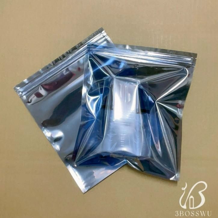 8824高光感雙面透明分裝袋夾鏈袋  價格：20張$60