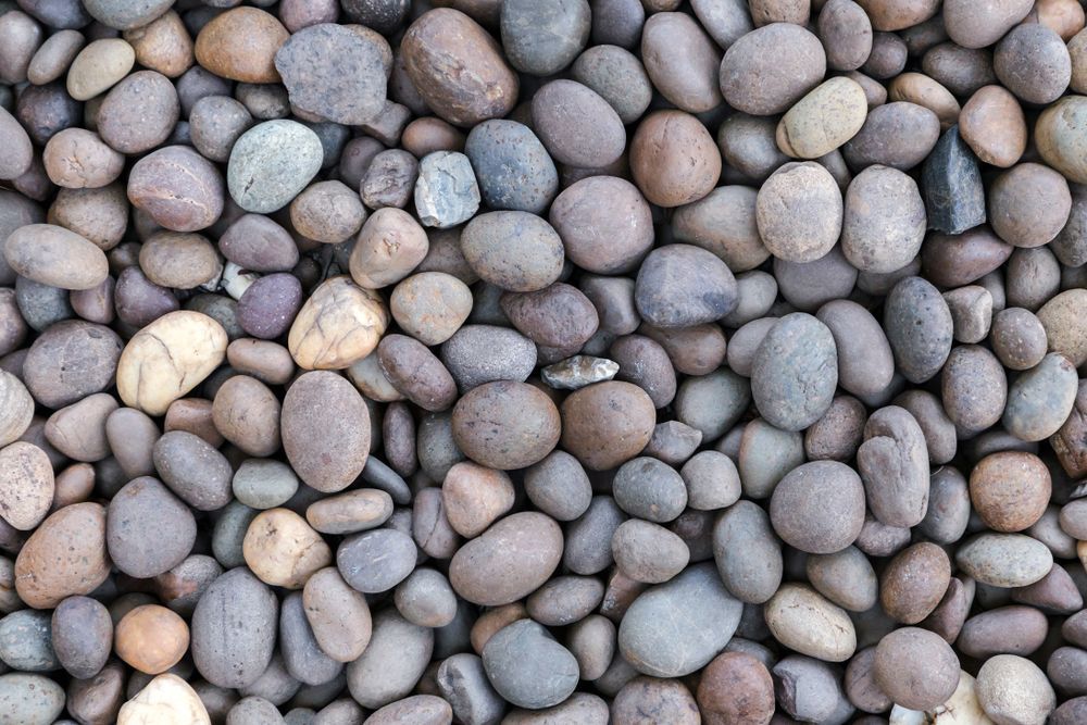 Close-up of a Pile of Smooth — Laurieton Landscape Supplies In Bonny Hills, NSW