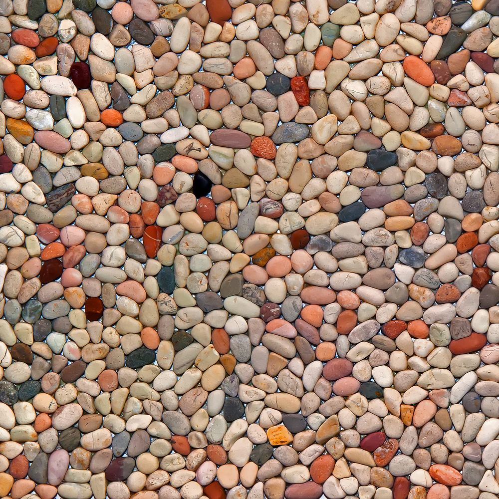 Multi-coloured River Rock Tile Surface — Laurieton Landscape Supplies In Wauchope, NSW
