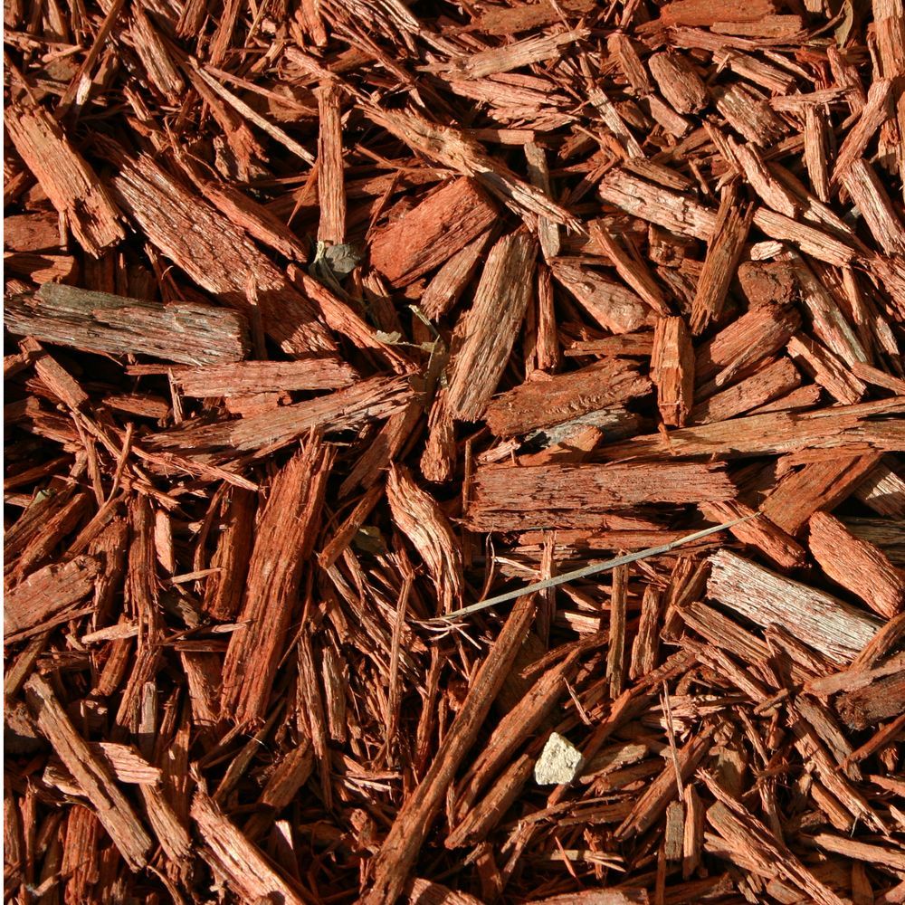 Reddish-brown Wood Mulch Covering a Ground Surface — Laurieton Landscape Supplies In Kew, NSW