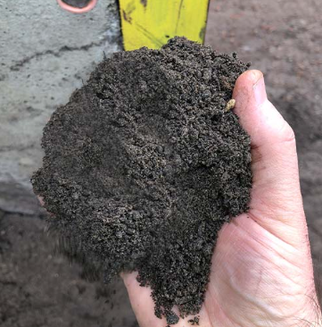 Hands Cupping Dark Soil — Laurieton Landscape Supplies In Kew, NSW