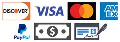 payment methods accepted
