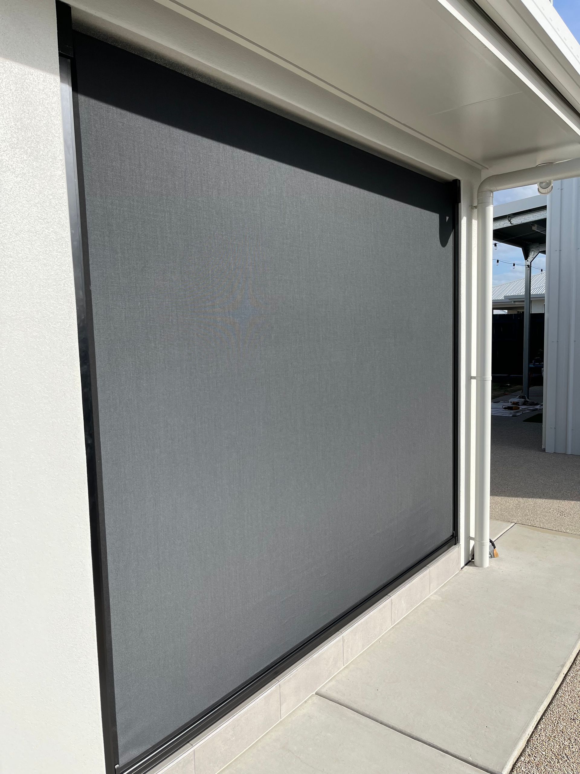 Roller Blinds in a Deck — Whitsunday Blinds & Security In Beaconsfield, QLD