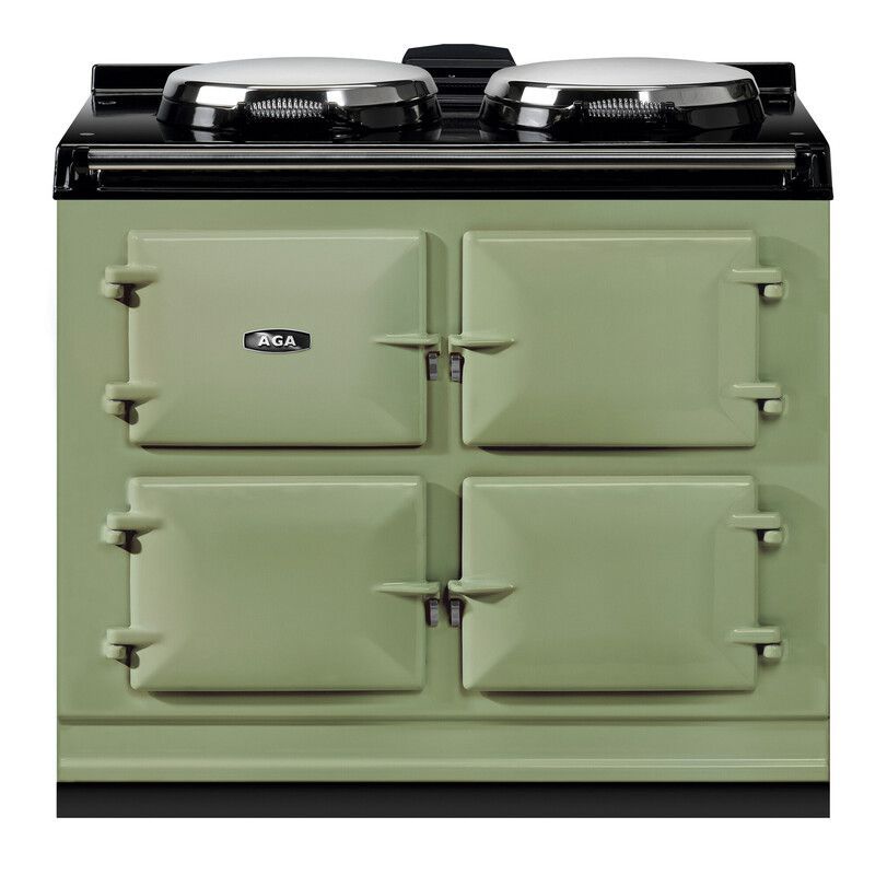 AGA_Dual_Control_3_oven_Olivine