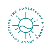 A logo for the adolescent and young adult collective
