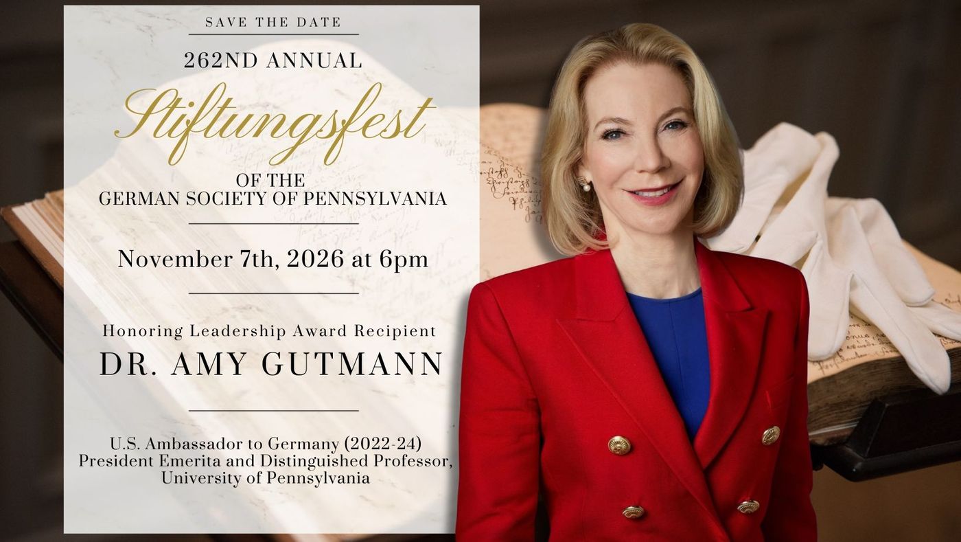 Stiftungsfest Gala 2026 Save The Date Banner