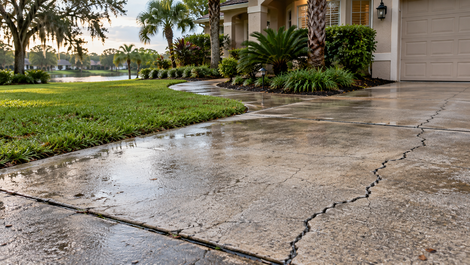 Why Concrete Cracks in Jacksonville