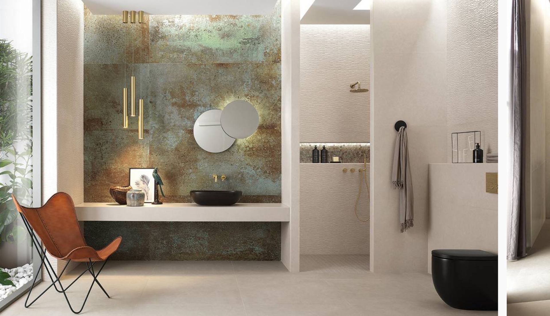 Il fascino delle piastrelle effetto metallo
Il mondo dell’interior design non cessa mai di evolversi. Le piastrelle effetto metallo sono la prova vivente di come innovazione e creatività possano dare vita a soluzioni estetiche sorprendenti. Caratterizzate da cromature brillanti e la riproduzione di ossidazioni suggestive, queste piastrelle incarnano la fusione tra lo stile industrial e quello moderno, offrendo un urban look unico e inconfondibile.
L’effetto metallo per un design contemporaneo
I designer contemporanei stanno sempre più optando per le piastrelle effetto metallo nei loro progetti. Questa scelta è motivata non solo dalla bellezza estetica di questi rivestimenti, ma anche dalla loro versatilità. Che si tratti di un loft in stile industriale, di un ufficio dal design avanguardista o di una casa con un look urbano, queste piastrelle riescono a integrarsi in modo congeniale, diventando il fulcro visivo dell'ambiente. La loro capacità di adattarsi a vari stili e di interagire con diversi materiali le rende un'opzione sempre più apprezzata.