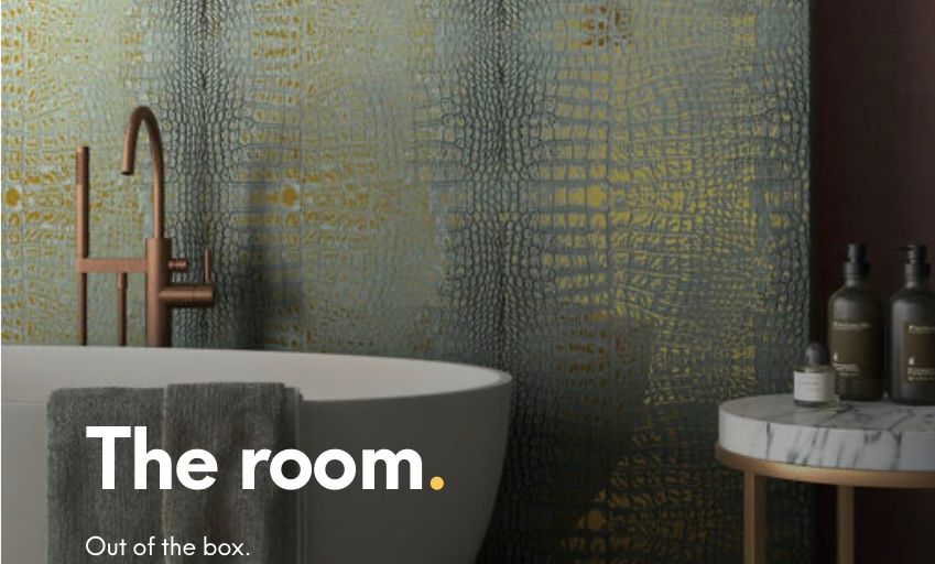 The Room™, un collettore unico di marmi, declinato in diciassette differenti soluzioni estetiche, per nuovi scenari di tendenza, interpretati attraverso un linguaggio accogliente, raffinato e contemporaneo.