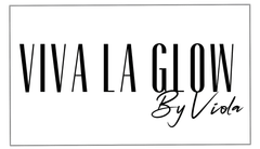 White Logo of Viva La Glow