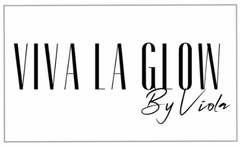 White Logo of Viva La Glow