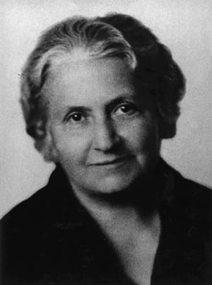 A picture of Dr. Maria Montessori