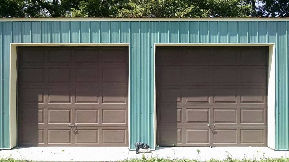 Before Garage Door 4th Set — Florence, NJ — Russell Garage Door Co. Inc.