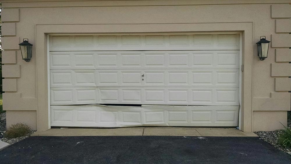 Before Garage Door 7th Set — Florence, NJ — Russell Garage Door Co. Inc.