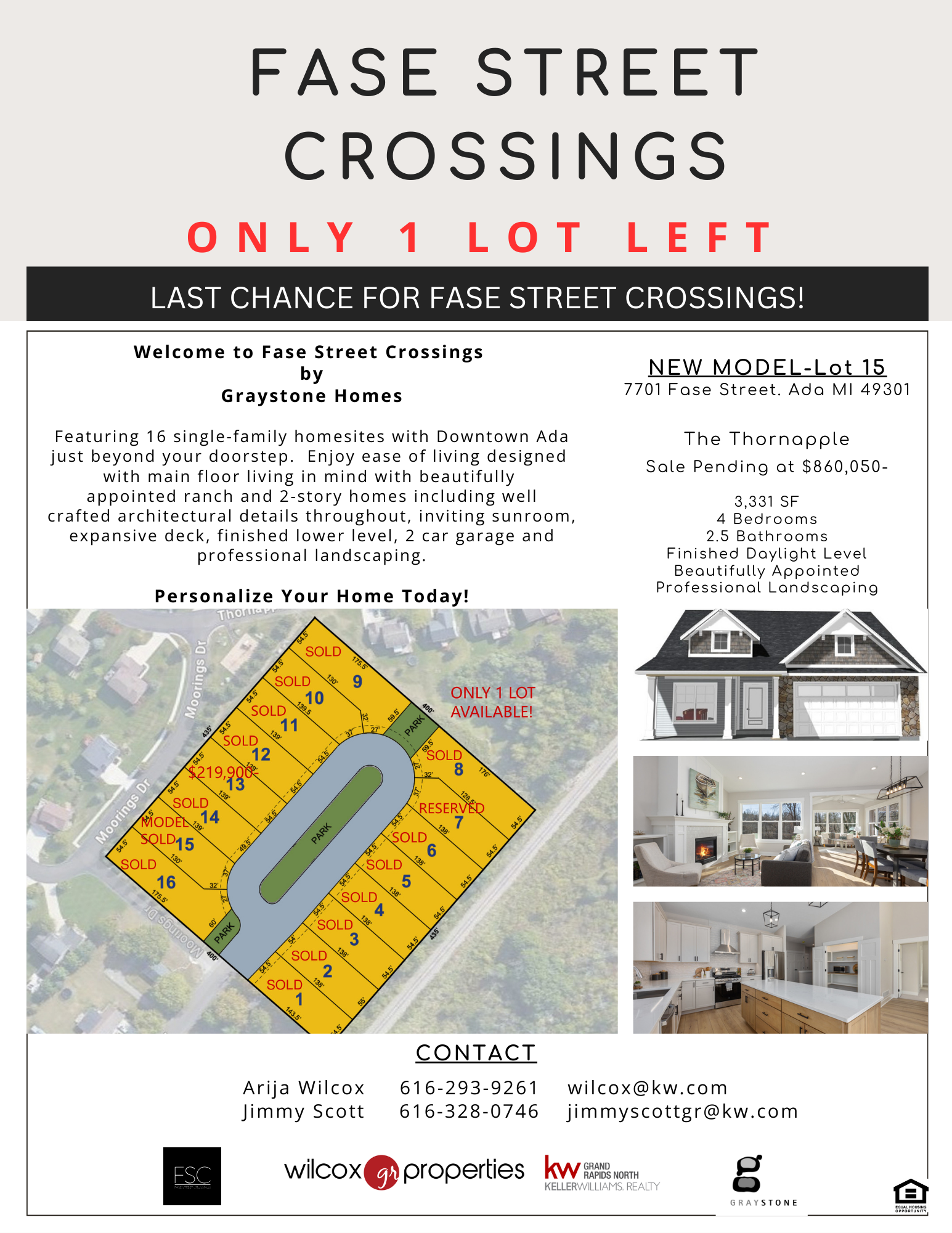 7701 Fase Street SE Lot #15, Ada, Michigan 49301