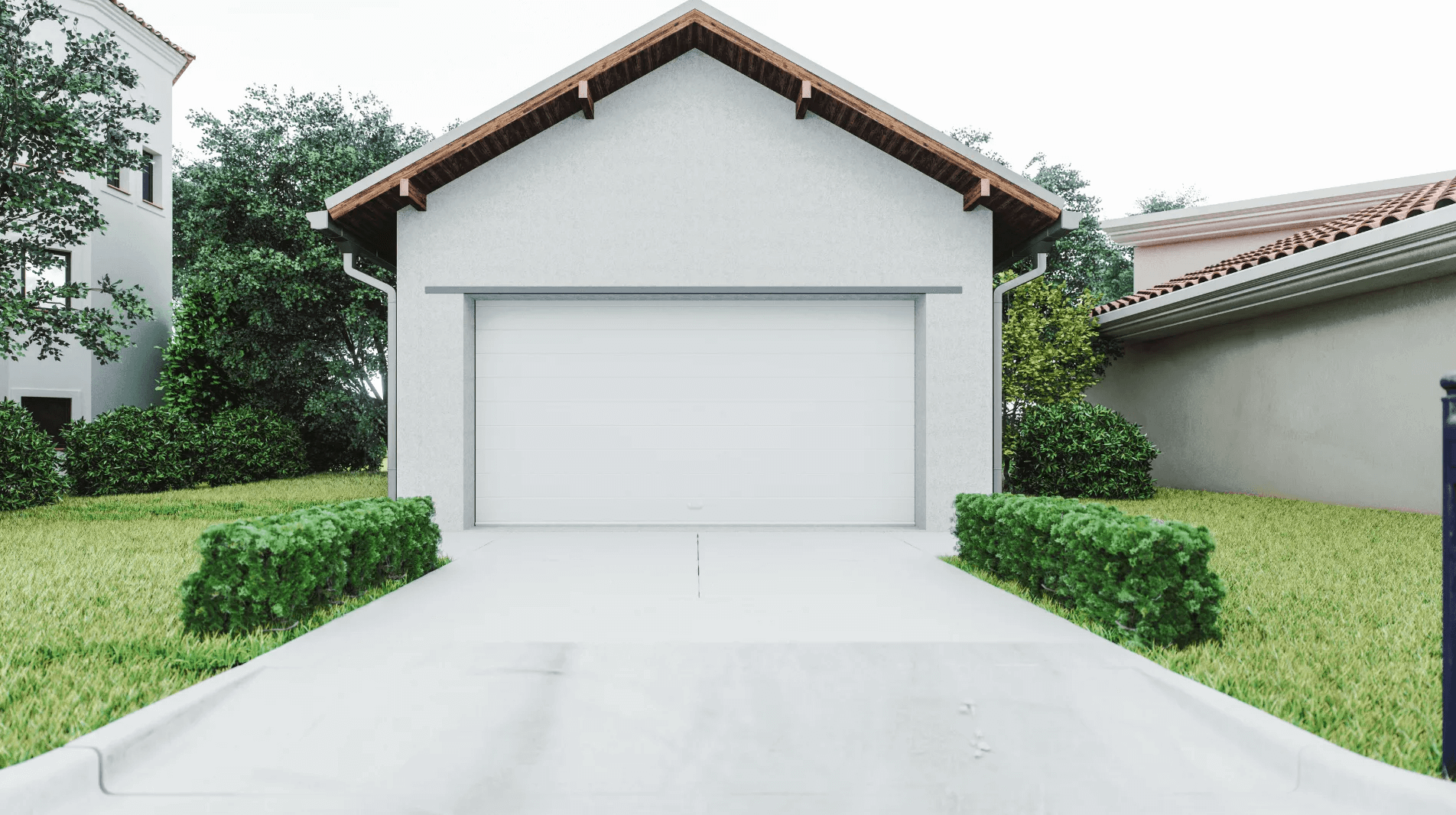 concrete contractor pours a new driveway in downers grove, IL