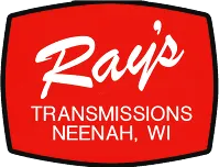 Ray's Transmissions & Auto Center Ray's Transmissions logo: white cursive